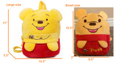 Winnie the Pooh Zaino 3D Cartoni Animati Peluche per Bambini