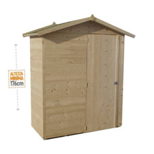 Casetta 168 x 99 cm in legno h