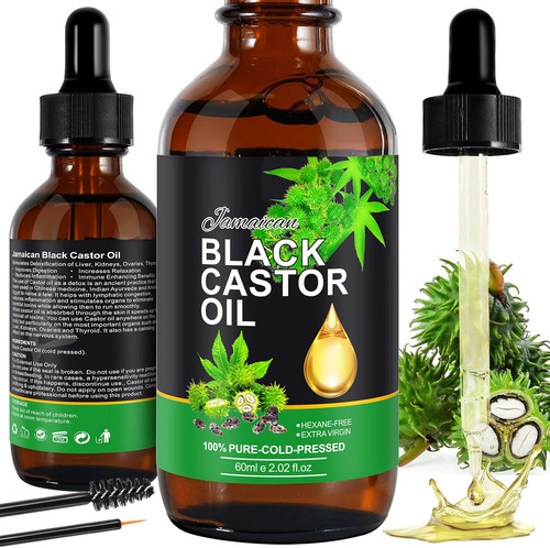 Olio ricino nero - ricino, giamaicano