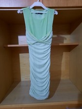 Abito tulle verde ZARA