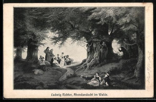 Cartolina artista ludwig - cartolina,