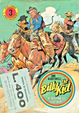 I PROTAGONISTI: BILLY THE KID MAXI ALBO FUMETTO WESTERN DI R. ALBERTARELLI 1975