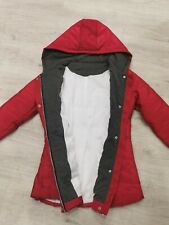 Piumino primaverile 100 gr Donna rosso linea slim 