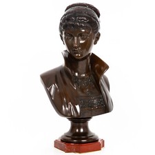 Scultura in bronzo Art Nouveau