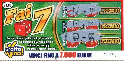 Lotterie gratta vinci - lotterie, fai