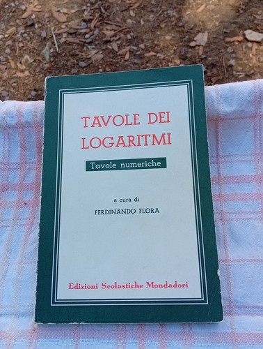 Tavole dei logaritmi - tavole,