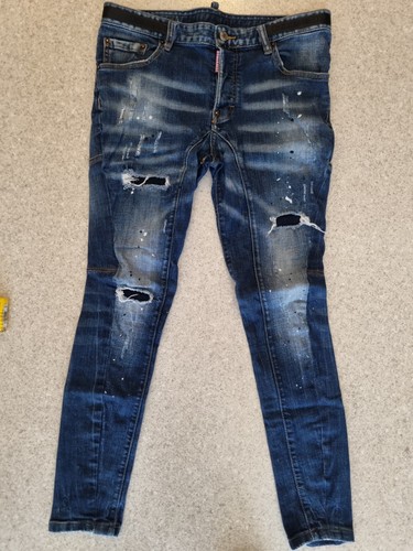 Dsquared ripped slim fit - ripped,