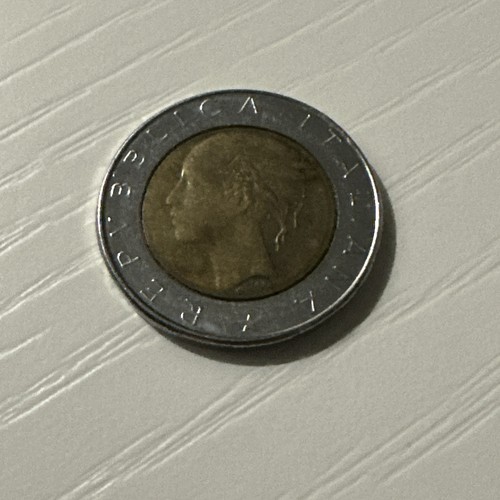 Moneta 500 lire - moneta, da