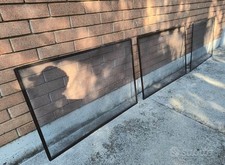 3 finestre/porte grandi + rete