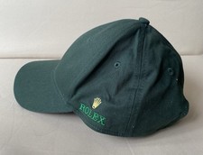Cappello berretto tennis golf baseball originale Rolex verde foresta
