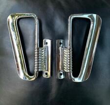 Coppia maniglie cromate brass