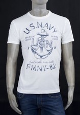 T-SHIRT FRED MELLO GIRO BIANCA