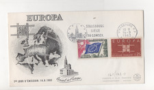 FRANCE - FDC - 1963 - STRASBOURG - EUROPA - CEPT - I