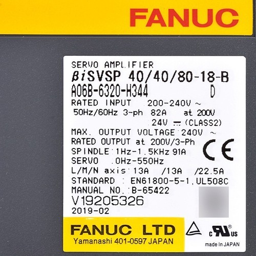 Nuovo fanuc a06b 6320 - nuovo,