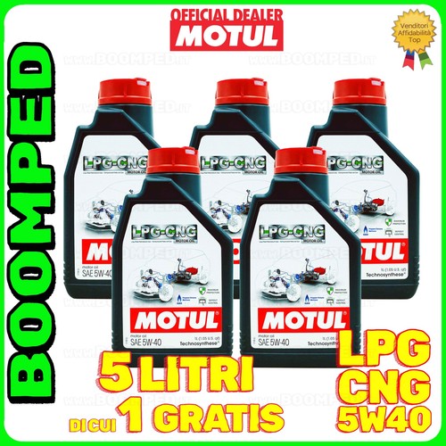 Olio motore 5w40 motul - 5,