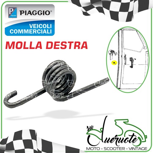 Molla maniglia porta interna - molla,