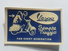 Vespa toppa patch (No Placca Plakette Plaque Piaggio)