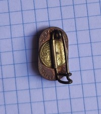  Distintivo in metallo e smalti Confederazione Lorioli e Castelli Milano spilla