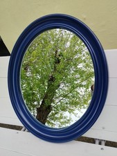 Specchio ovale Carrara e Matta