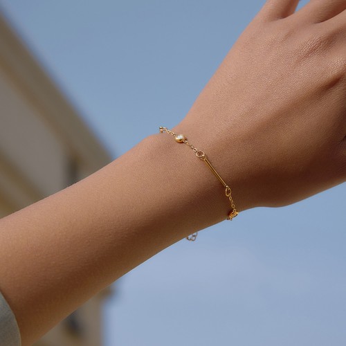 Bracciale acciaio titanio - acciaio, 316