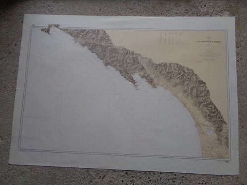 Carte marine portofino à - carte, de
