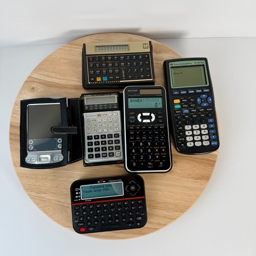 Lot vintage calculators hp - lot:,