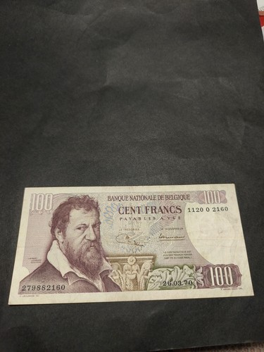 Belgio 100 franchi 03 70 - 100,