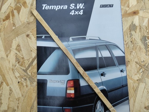Depliant fiat tempra - depliant, sw