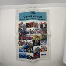 Sega Games Catalog Master System I 1 / Master System II 2