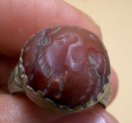 Anello corniola romana - anello,