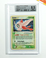 Pokemon BGS 8.5 Celebi Gold Star #100 Holo Guardiani Dei Cristalli 2004 Italiano