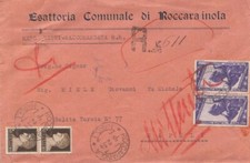 1831- REGNO - Busta Raccomandata del 1934 da Roccarainola a Napoli  