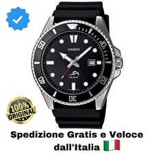 Orologio Uomo Casio “DURO” MDV 106  Marlin Ghiera Nera NUOVO con Garanzia