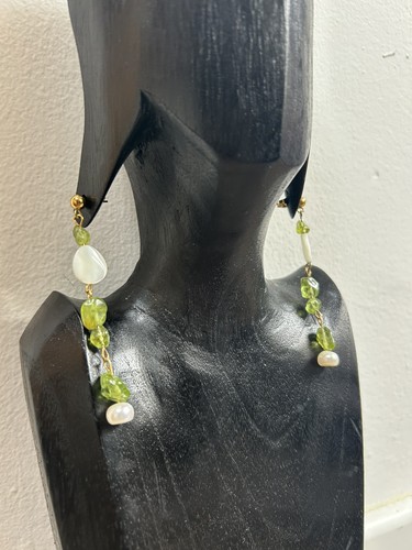 Orecchini artigianali peridoto - artigianali,