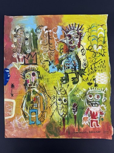 Jean michel basquiat quadro - jean-michel,