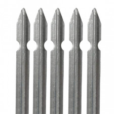5 Pali 250 cm Zincati in ferro