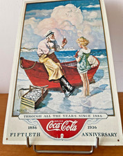 COCA COLA TARGA METALLO