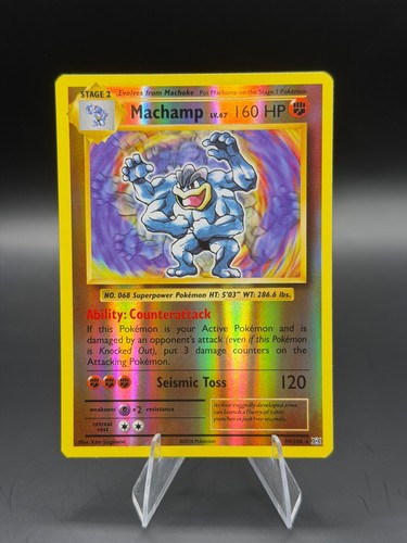 Machamp 108 reverse holo - reverse, xy