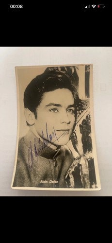 Carte postale acteur alain - carte,