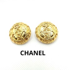 Orecchini CHANEL Cocomark oro accessorio donna autentico