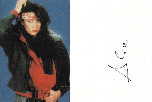 Alice autografo - alice, bissi)