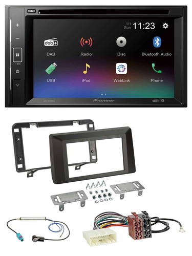 Pioneer bluetooth mp3 usb 2din - pioneer,
