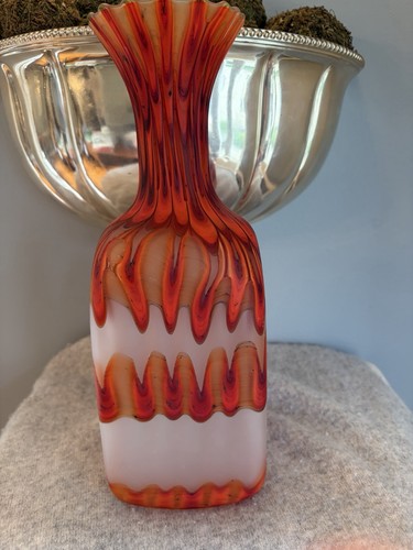 Vaso vetro arte italiana