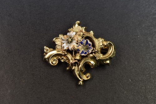 Spilla biedermeier - spilla,