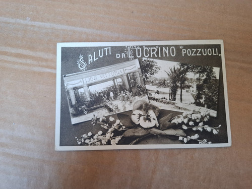 Cartolina pozzuoli lucrino - cartolina,