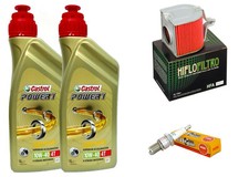 KIT TAGLIANDO HONDA CN 250 SPAZIO CASTROL 10W40 FILTRO ARIA HIFLO CANDELA