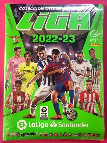 Panini album sealed liga 2022 - album,