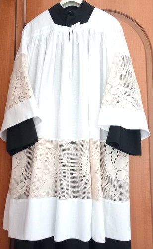 Cotta sacerdotale cotone - cotta, in