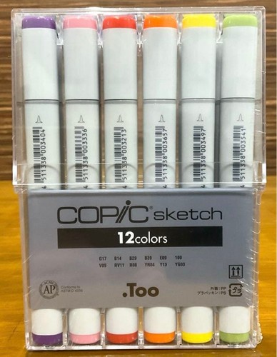 Copic sketch set colori mai - copic,