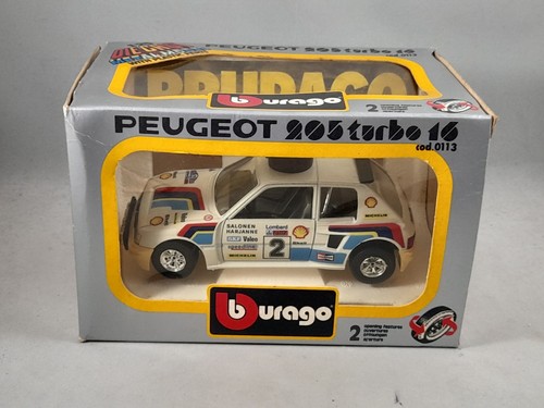 Bburago peugeot 205 - bburago, turbo